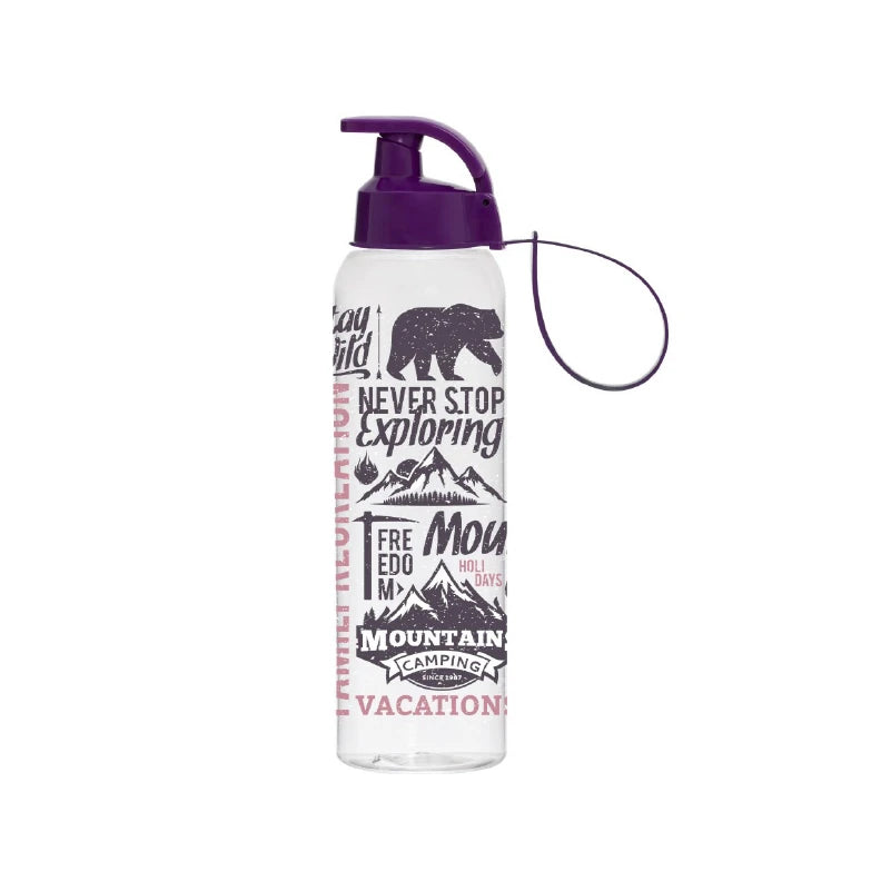 Herevin Sports Bottle with Hanger 750ml- Mountains- 161405-430