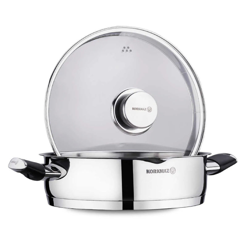 Korkmaz Pera Low Casserole 24x17cm-3L-A2084