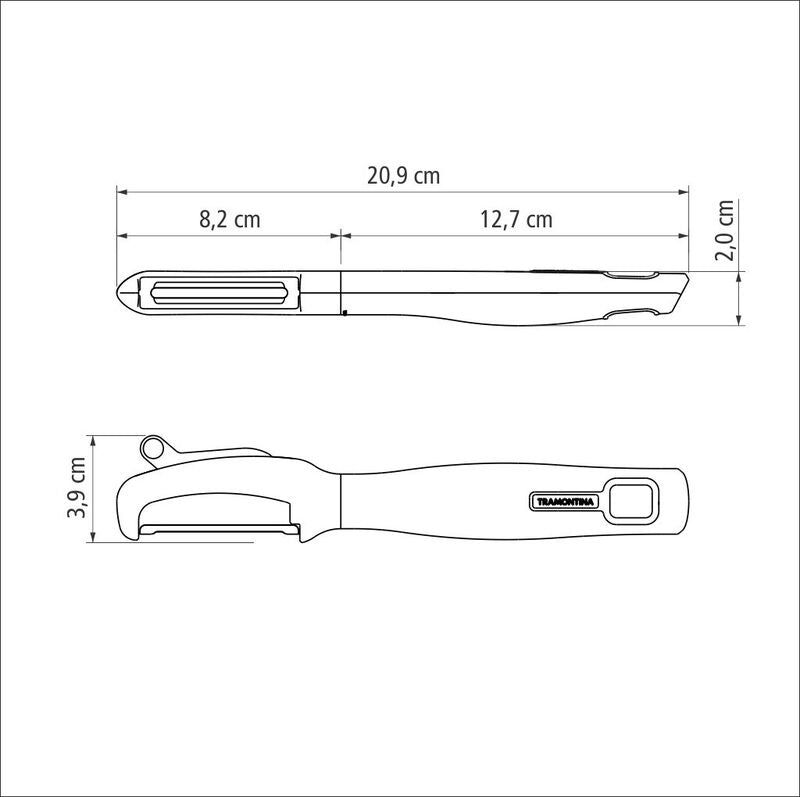Tramontina Peeler- Smooth Edge Verano- 25585/130