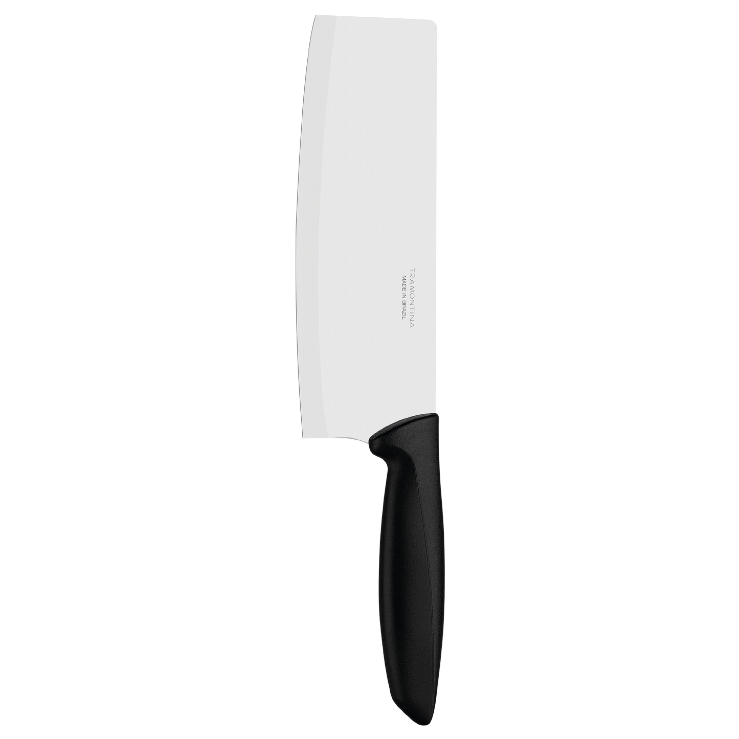 Tramontina Plenus Oriental Cleaver 7" Stainless Steel Blade & Black Polypropylene Handle - 23445/107