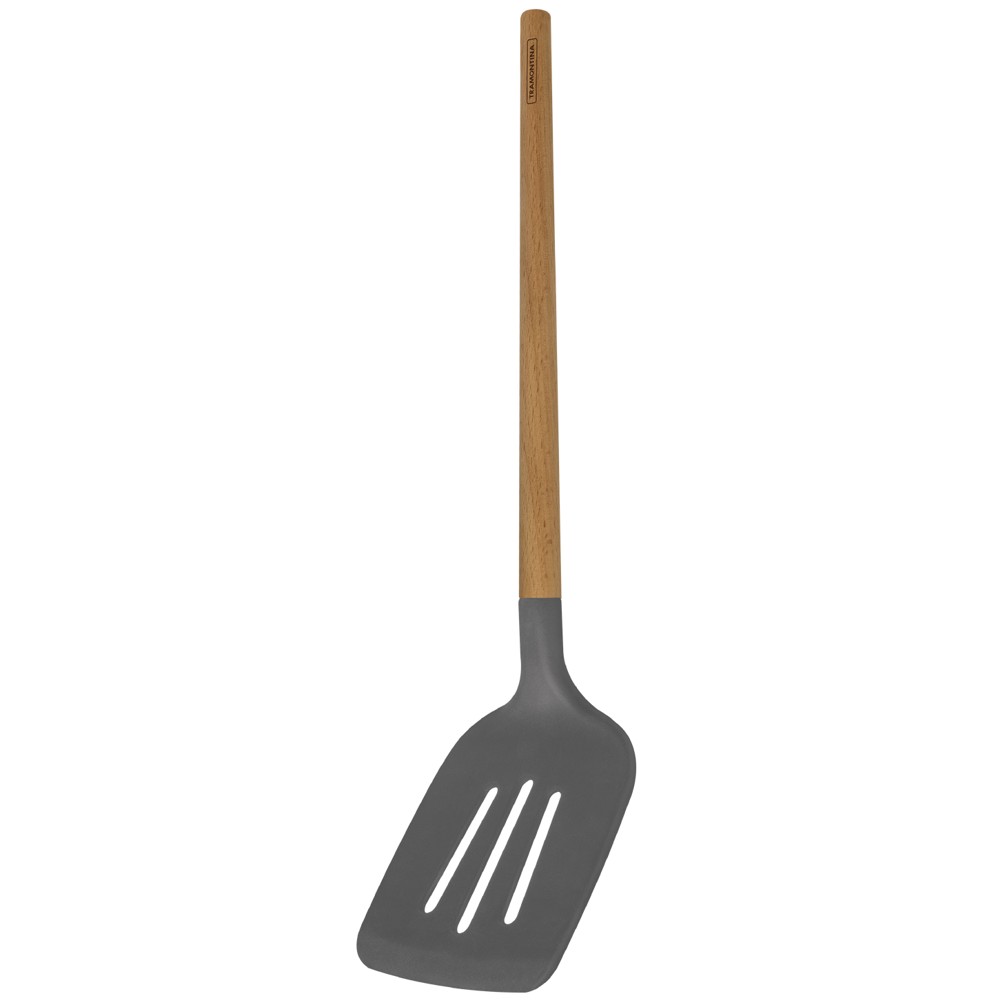 Tramontina Live Gray Silicone Spatula Wooden Handle - 25731/160