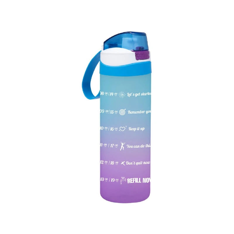 Herevin Double Color Painted Sports Bottle PC 750ml- Blue -161670-160