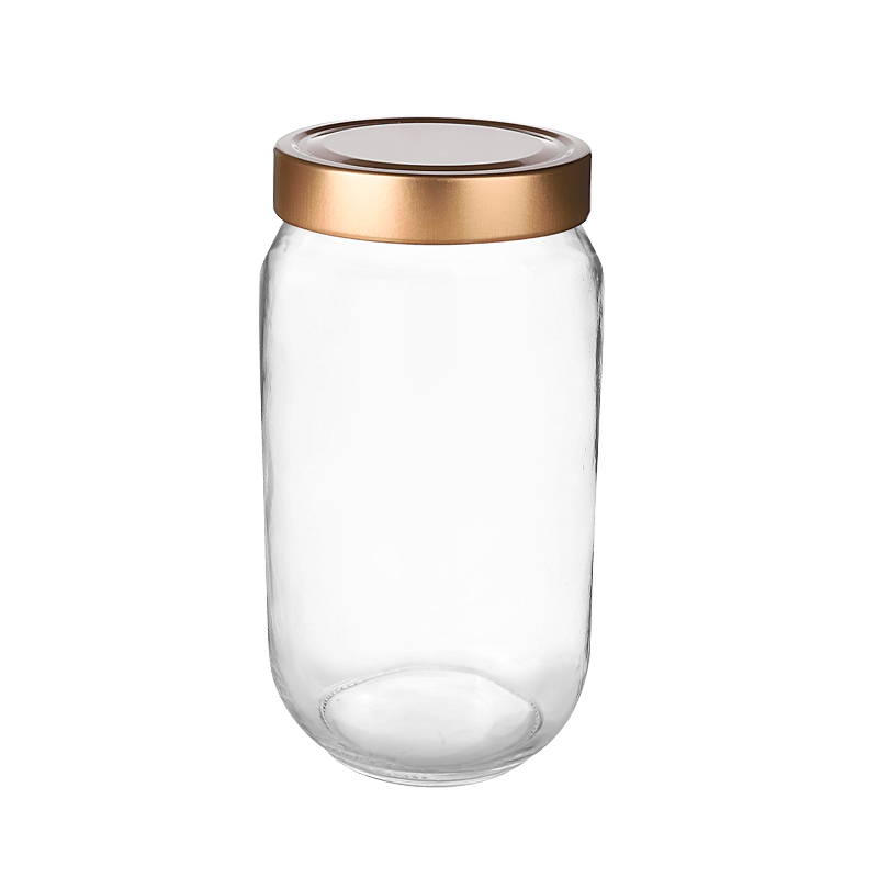MINNT JAR WITH LID (BLACK / BRONZE)1000ML-KC-270