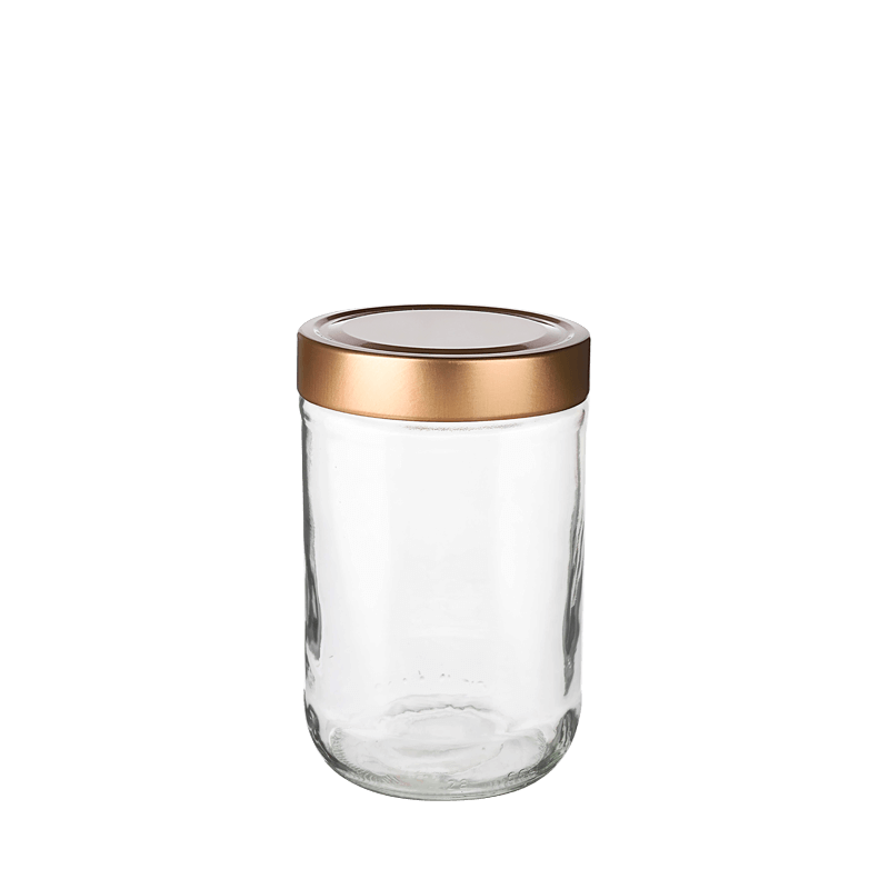 MINNT JAR WITH LID (BLACK / BRONZE)660ML-KC-268