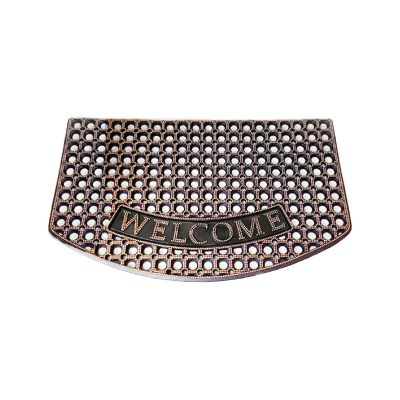 DOORMAT HOLLOW SEMI WELCOME 48x78cm
