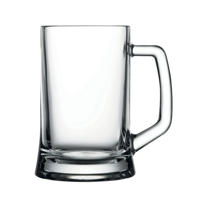 Pasabahce Pub Beer Tumbler with Handle 2pcs 660ml Glass Tea / Coffee Set - 55229