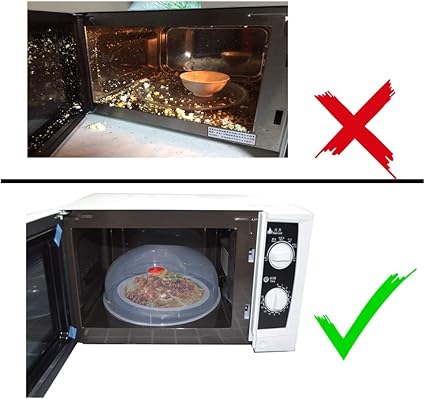Microwave Plate Cover Dome QX5178- 10 Inch