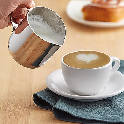 Stainless Steel Milk Cup Frothing 140 OZ-414ml-BGS-III F 14