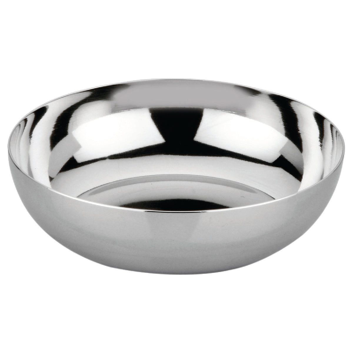 Stainless Steel Halwa Plate Apple 6 1/2'' - 12.5x3.2cm - APH 12.5