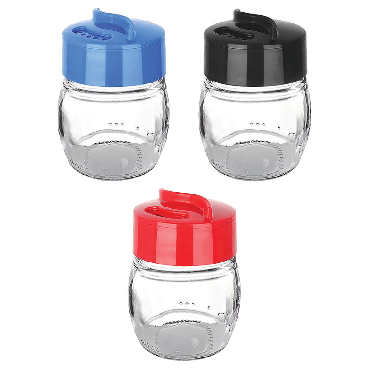 Curve Salt Shaker / Set of 2-Color Box KC-211 - 80ml