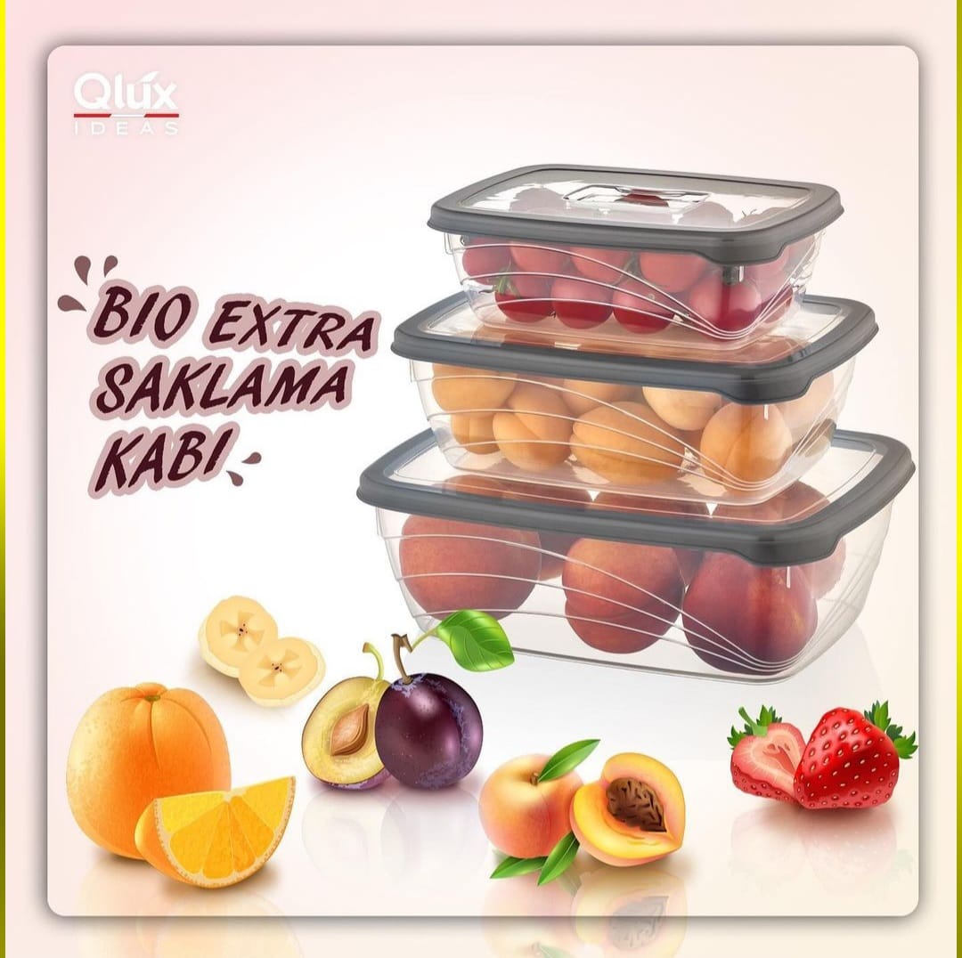 Bio Saver Box-Extra Deep Series Set 1600/2800/4600mls - L-00772