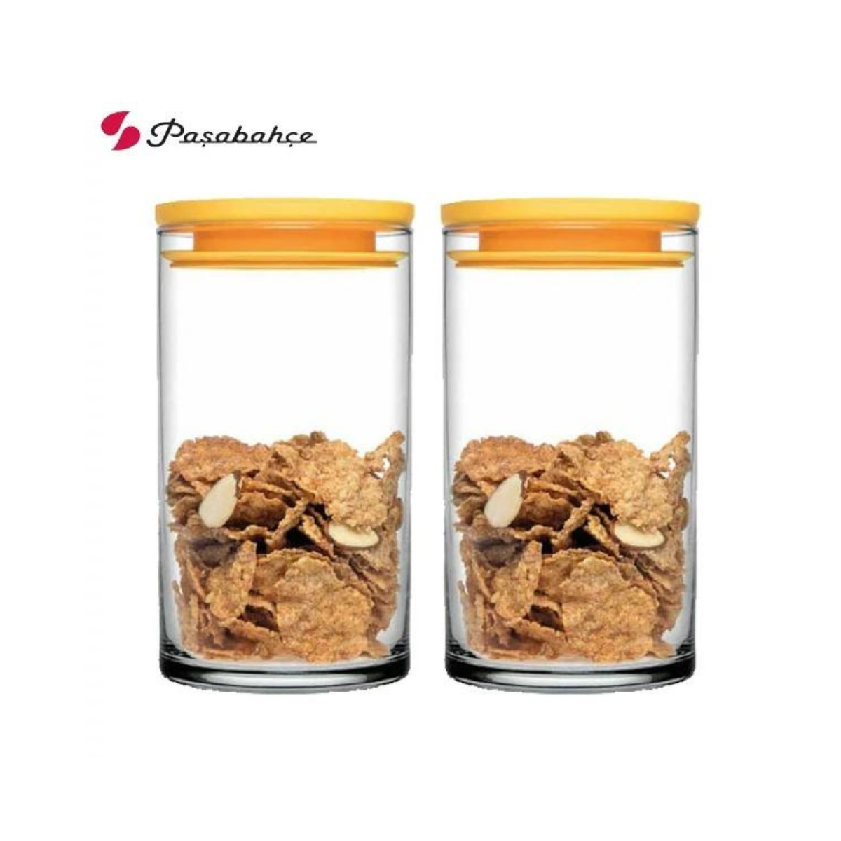 Pasabahce Breakfast Jars 2's - 43736
