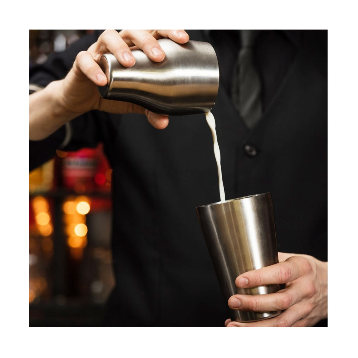 2PC Cocktail Shaker Large- BS-I Q