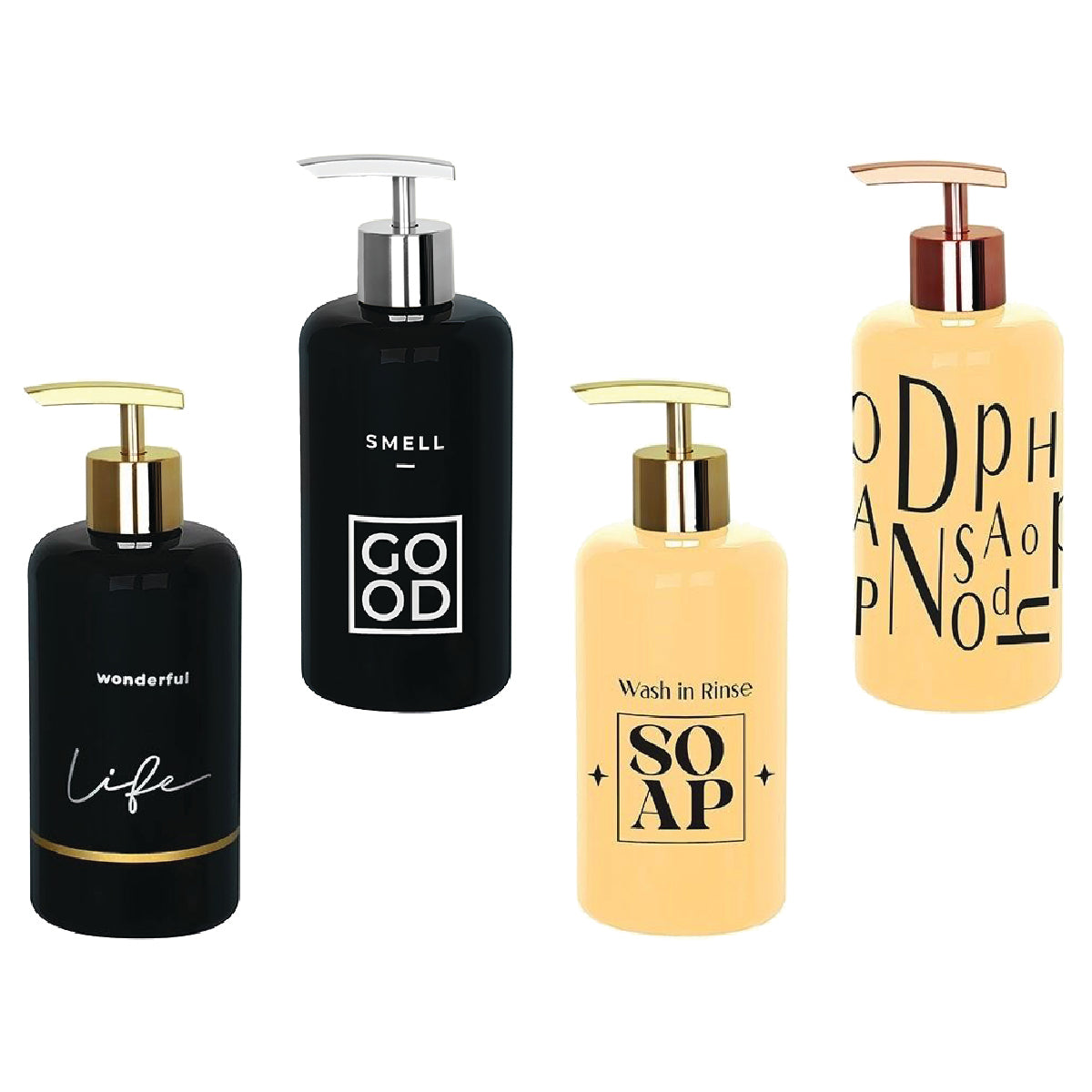 Sabhoon Liquid Soap Dispenser "Metallic" TP-200 - 500 ml