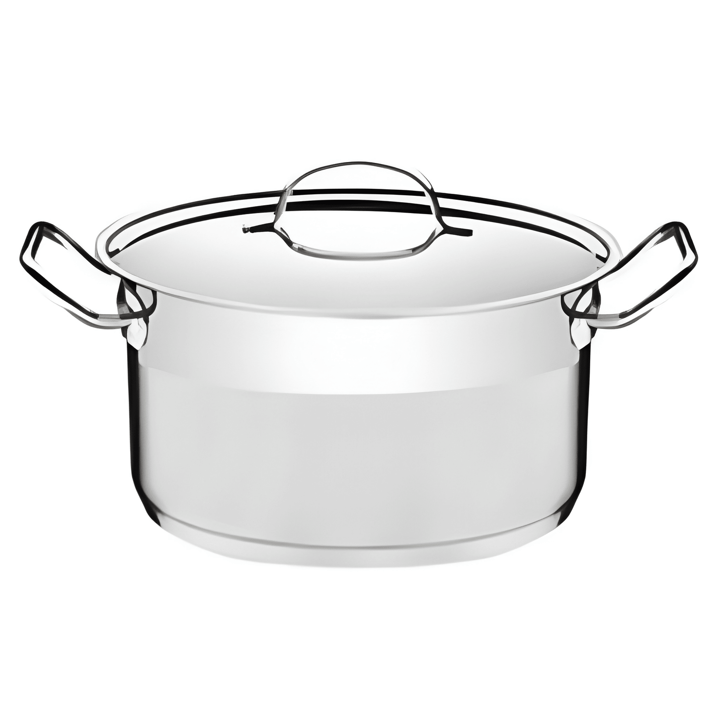 Tramontina Professional 28 cm 8.4 L stainless steel deep casserole dish with flat lid-62624/280