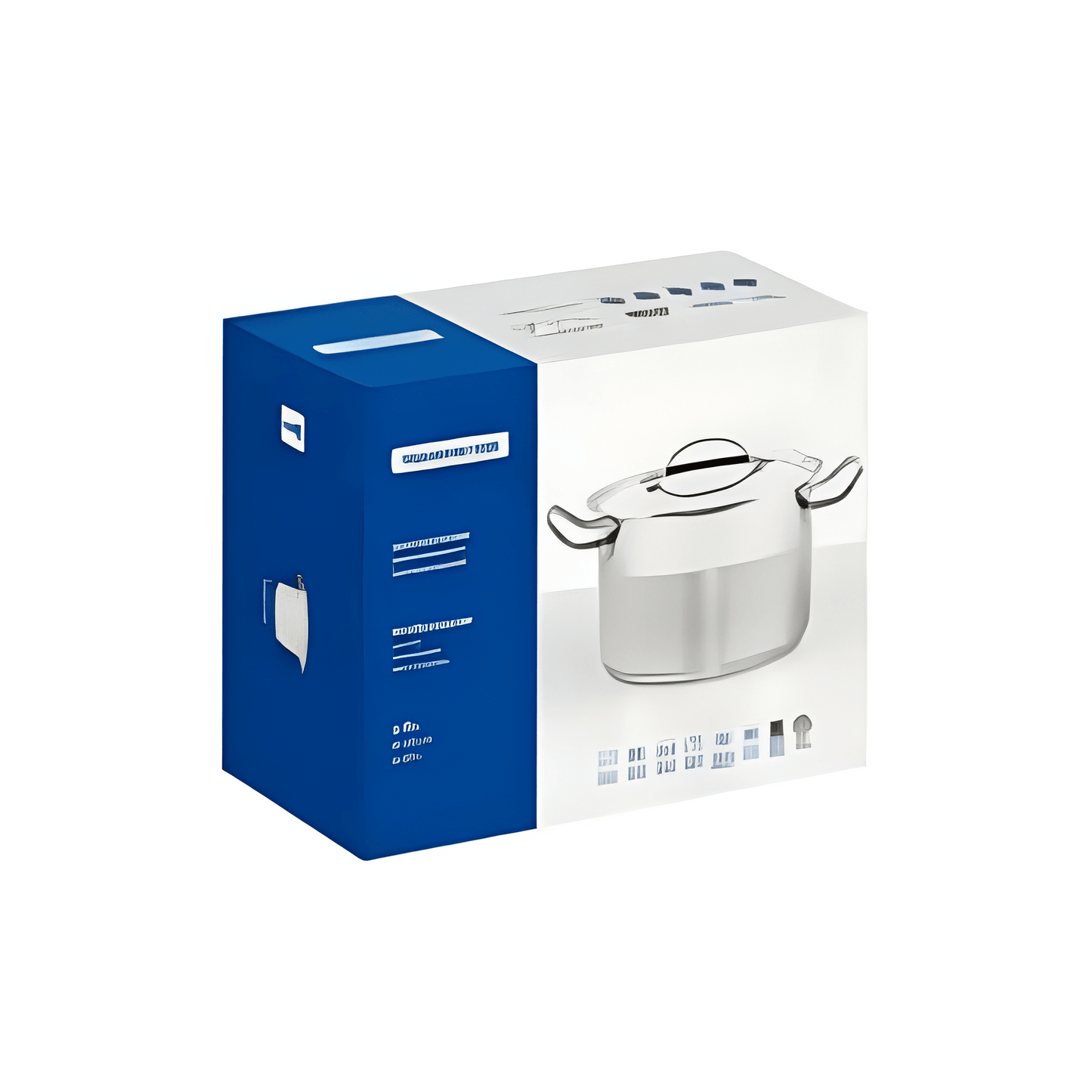 Tramontina Professional 28 cm 8.4 L stainless steel deep casserole dish with flat lid-62624/280