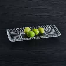 Glass Platter Low Base-TF2046
