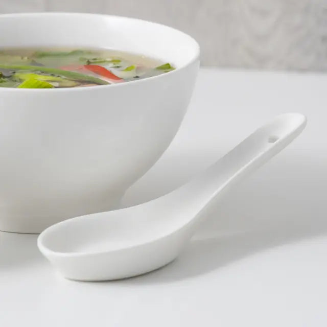 Porcelain Soup Spoons 18cm