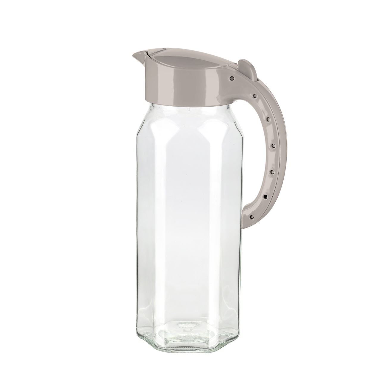 ALA JUG BOX WITH LID & HANDLE (WHITE / COFFEE / TURQUOISE)1500ML-KC-103