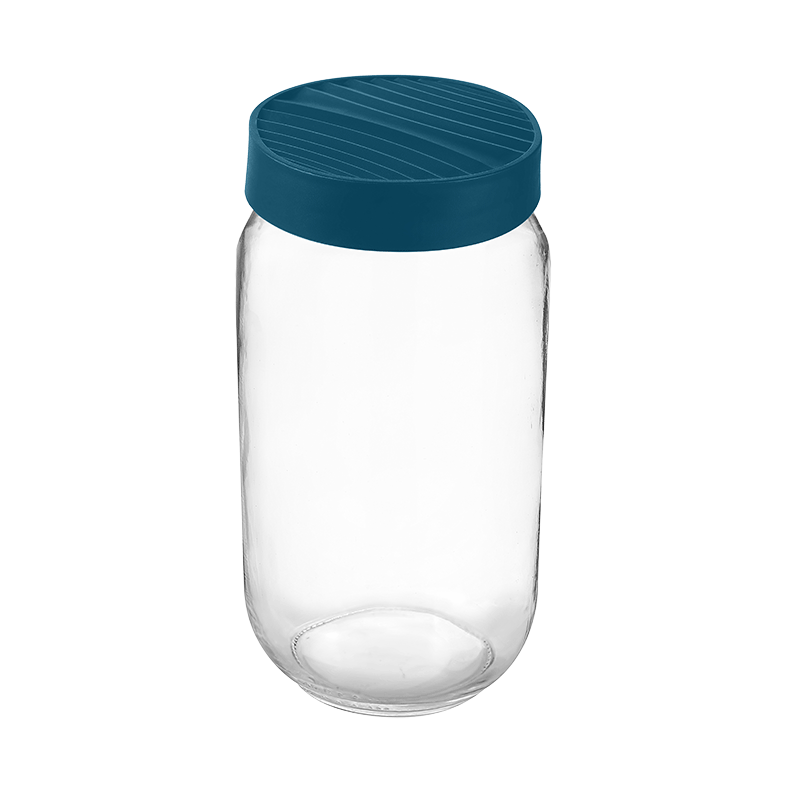 MOOD JAR WITH LID (BLACK / TURQUOISE / COFFEE / GREY)1000ML-KC-287