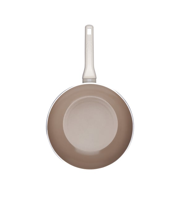 Korkmaz Ornella Sera Wok Vanilla 28x8.5cm- A3985