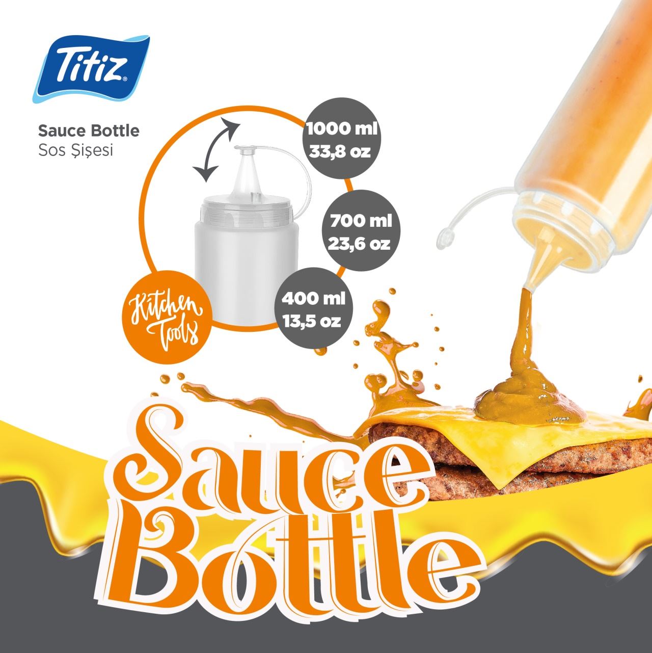 Sauce Bottle 400ml-AP-9028