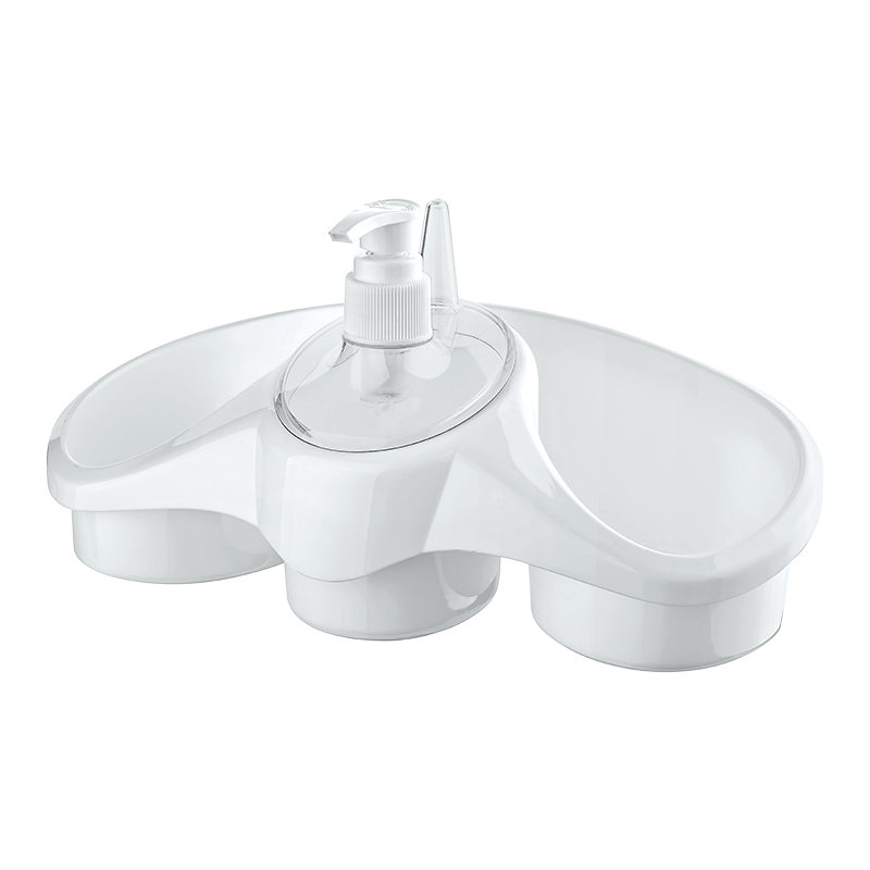 SOAP DISPENSING SPONGE HOLDER 265x132x132MM-TP-653
