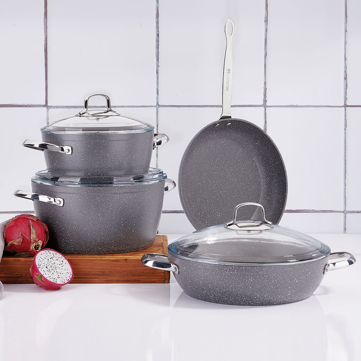 Korkmaz Nea 7pcs Cookware Set -A2892