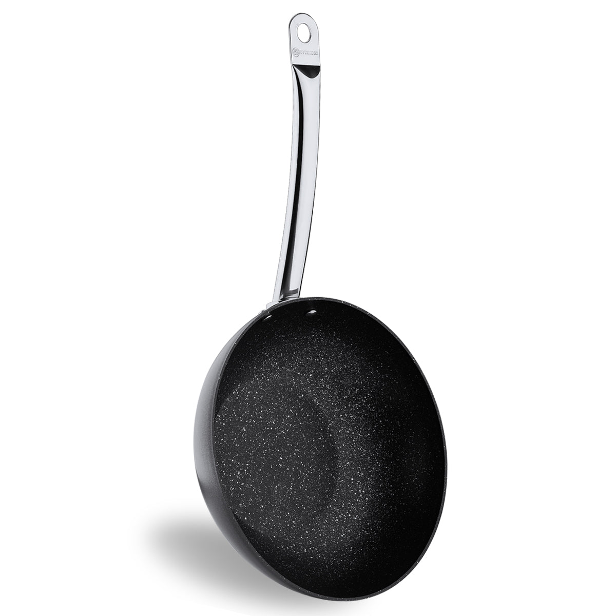 Korkmaz Proline Nero Wok 28x8cm-3L-A2836