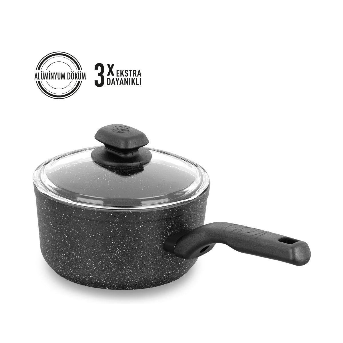 Korkmaz Ornella Aluminium Saucepan 18x9cm-2L-A1340