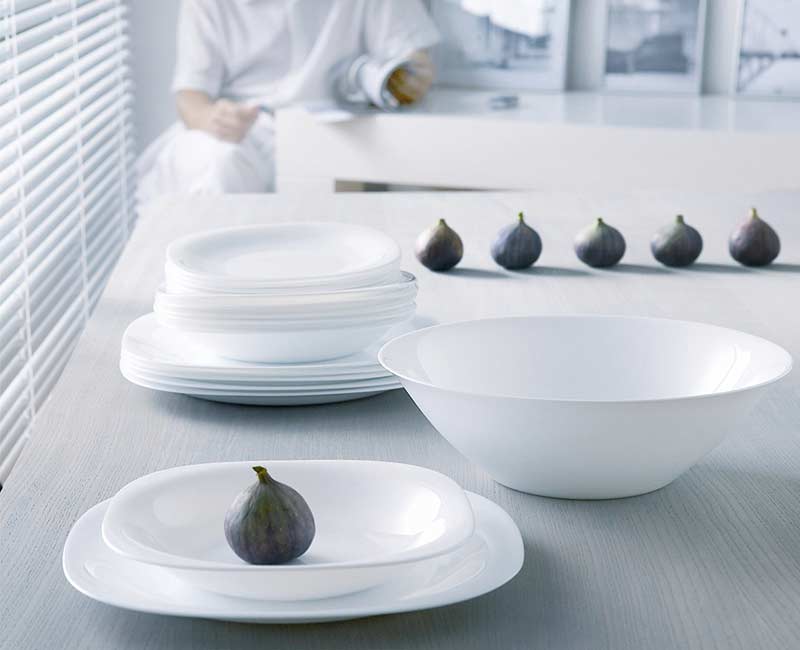 Luminarc Carine White Table Set 26pcs