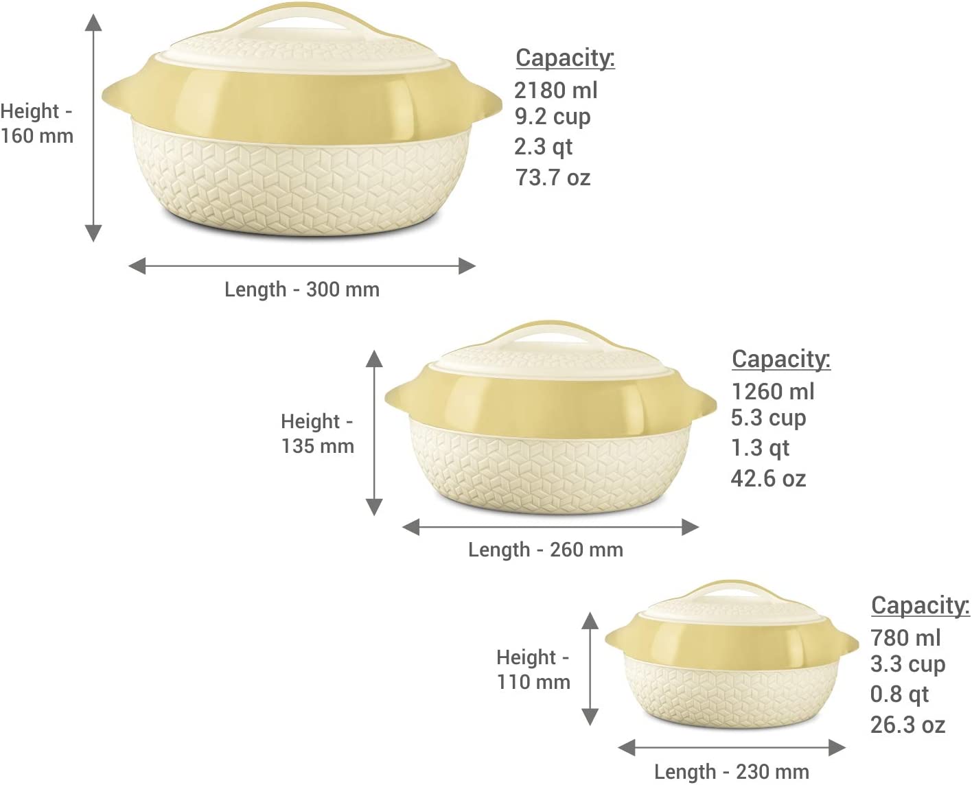 Milton HP Matrix 3pcs Set (1.0/1.5/2.5) - ALMI1482