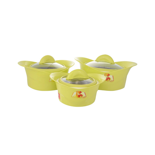 Milton HP Regalia 3pcs Set w/ Glass Lid (C) - ALMI0405G