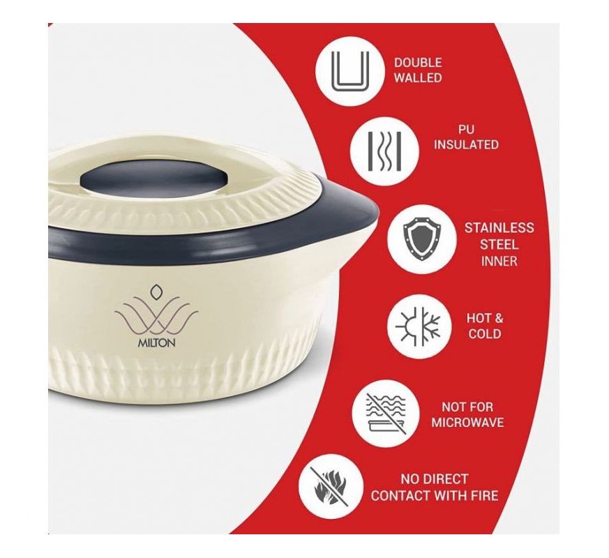 Milton HP Royale PP Lid 5000 ML - ALMI1750