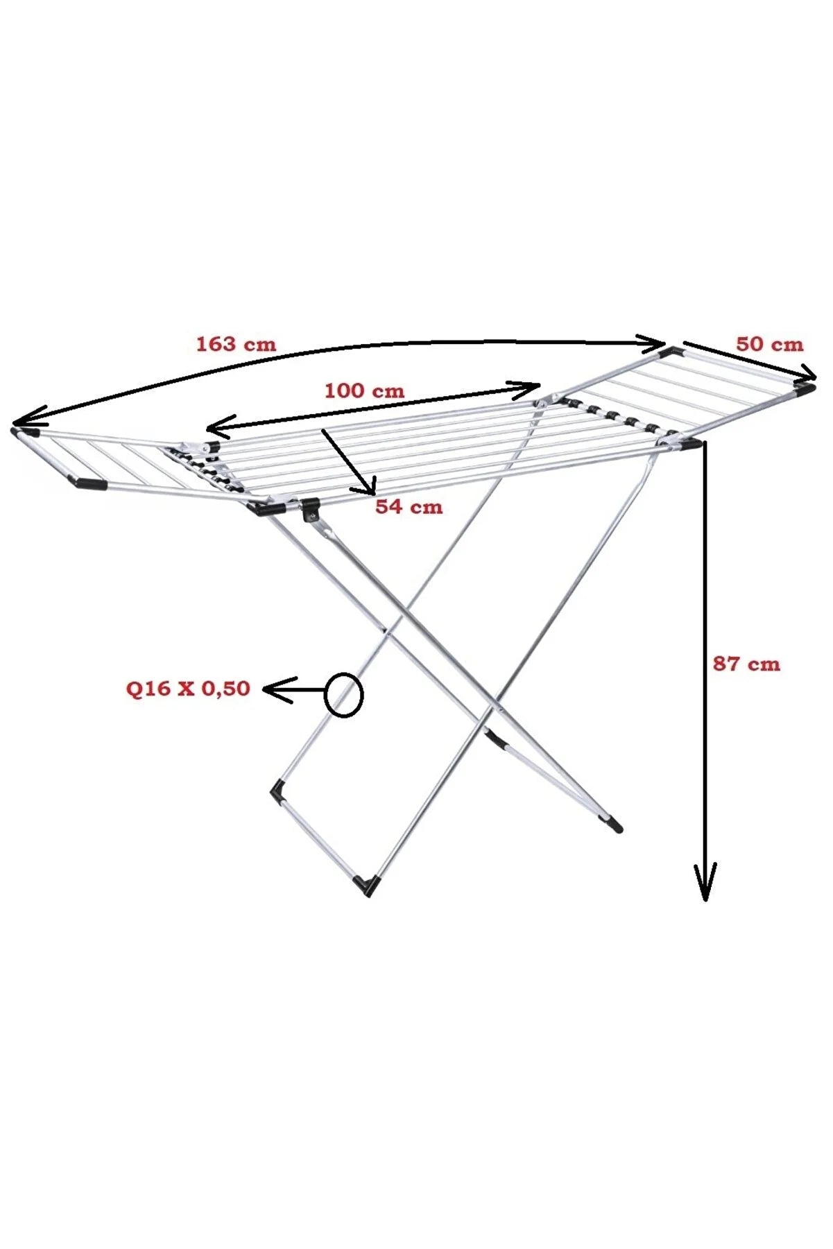 Miras Side Laundry Dryer Rack (100% Aluminum) 18MT