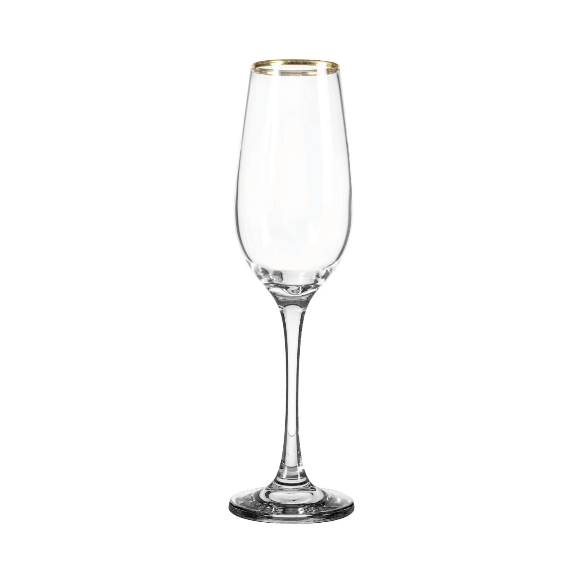 Pasabahce Amber Gold Flute 200cc (6pc set) - 440295