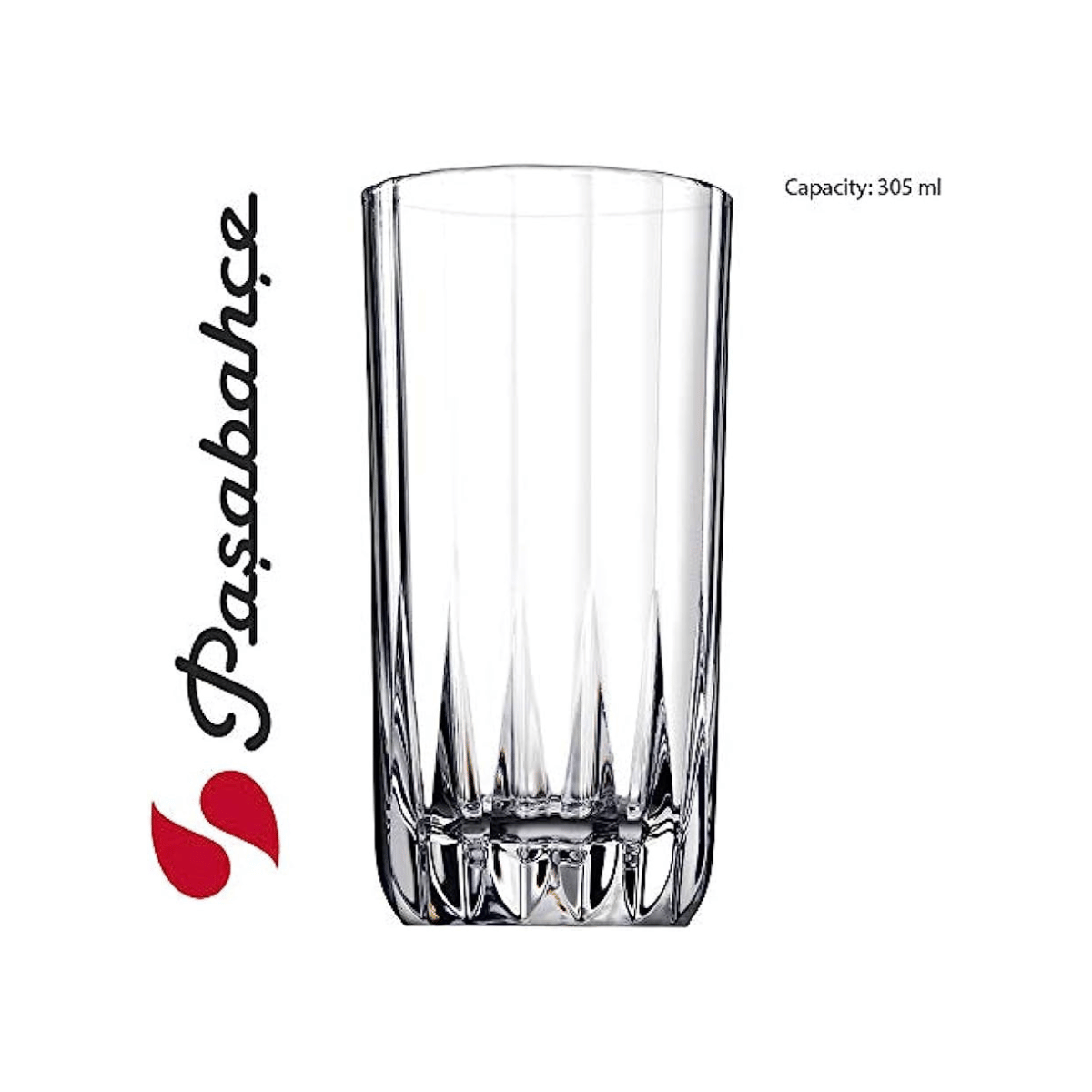 Pasabahce LBR340F, 12.25 Oz Collins Tall Glass, 48/CS