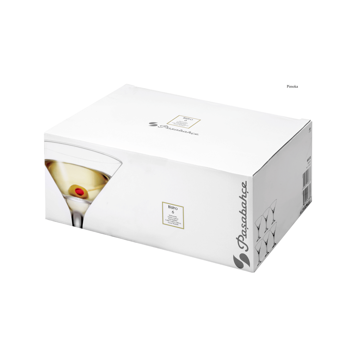Pasabahce Bistro Martini 190cc (6pc set) - 44410