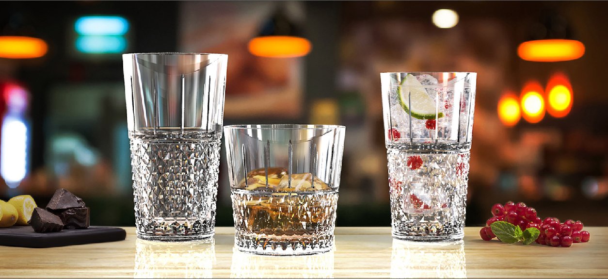 Pasabahce Highness 6pcs 355ml Glass Set - 520065