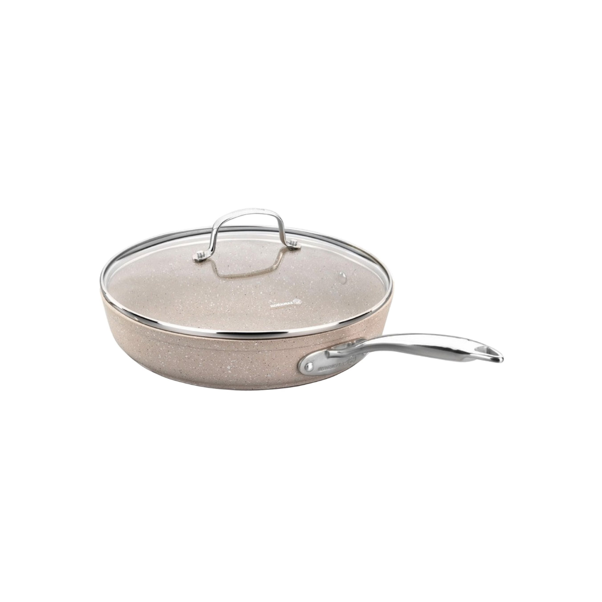 Korkmaz Granita Aluminium Frypan 24cm with Lid - A1855-1