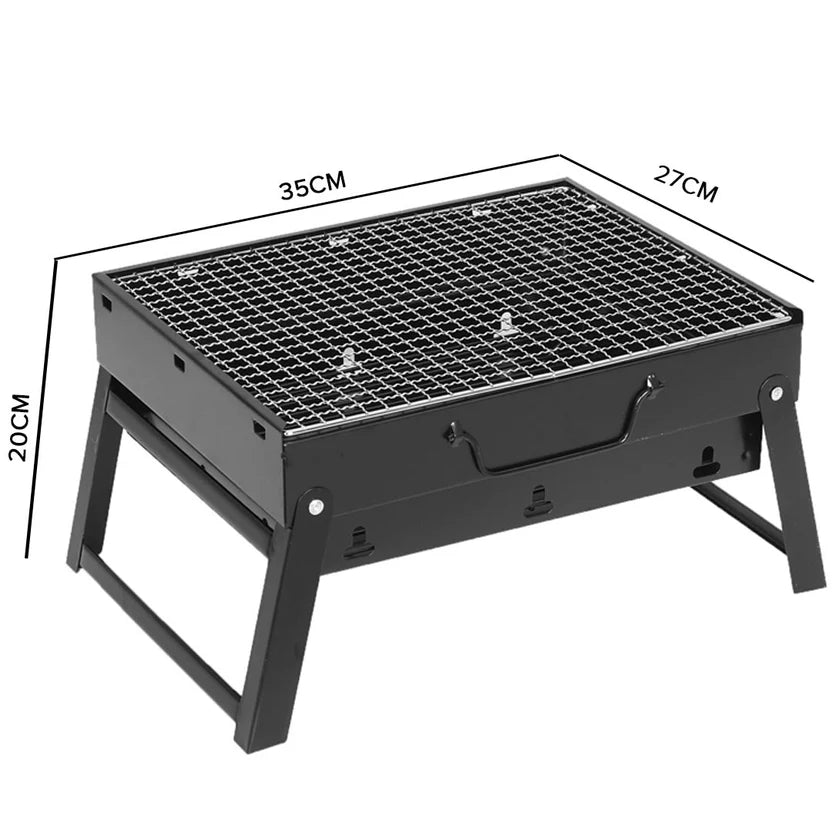 Portable BBQ Charcoal Grill Stove 35x27x20cm-MD-5877