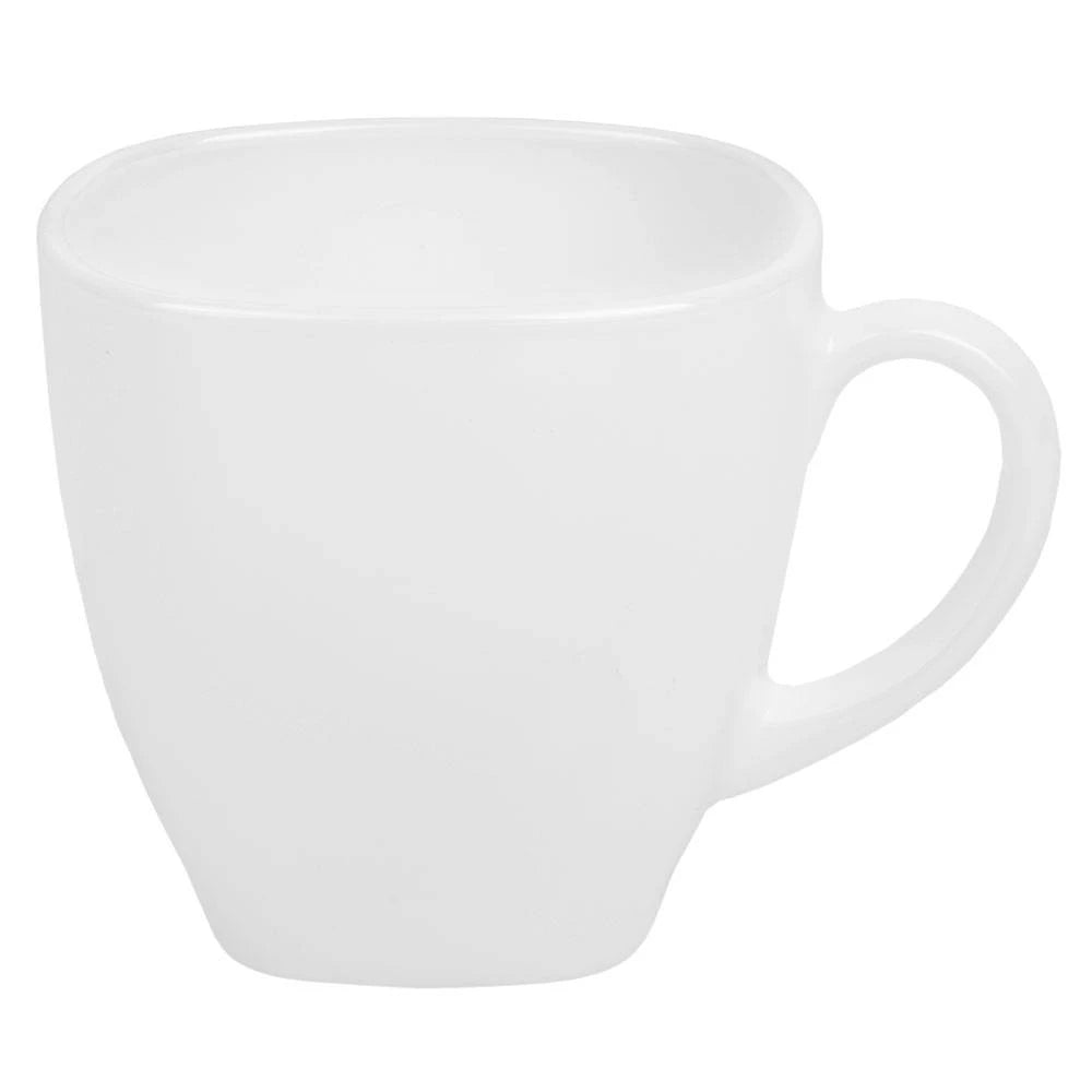 Cup Saucer 12pc Set White 220ml- 220CC-12