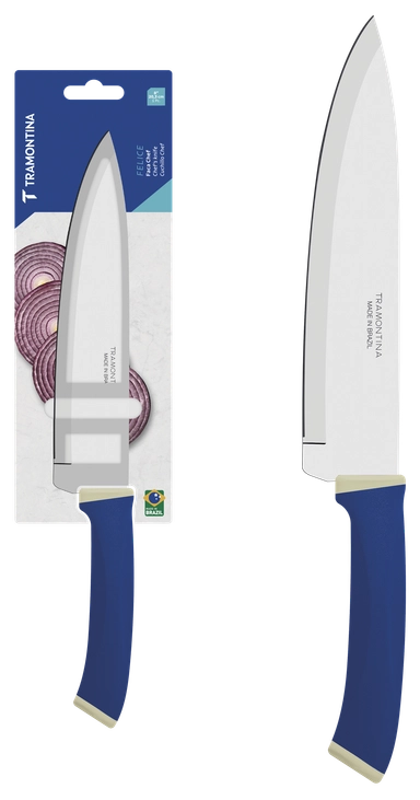 Chef Knife Felice Blue Handle 8''- 23488/118