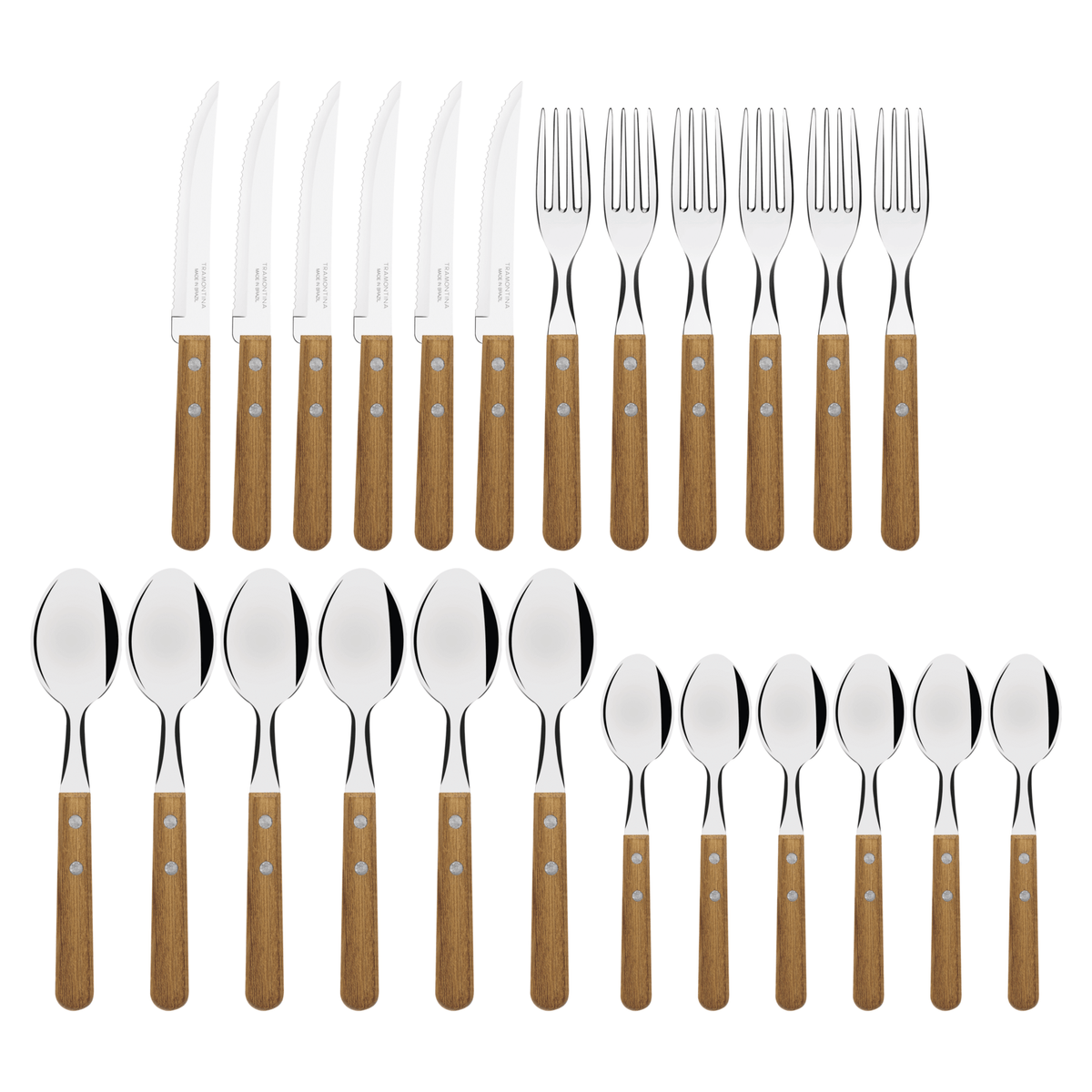 Tramontina Tableware 24pc Set Dynamic- 22398/004