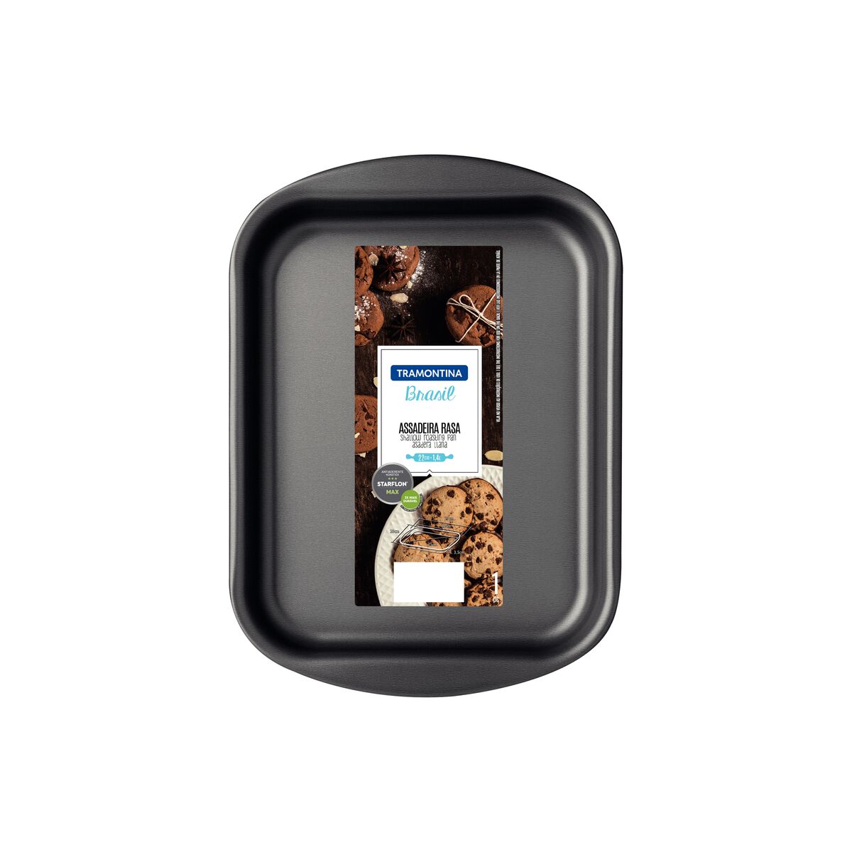 Tramontina Flat Roasting Pan Brasil 22cm - 20053/022
