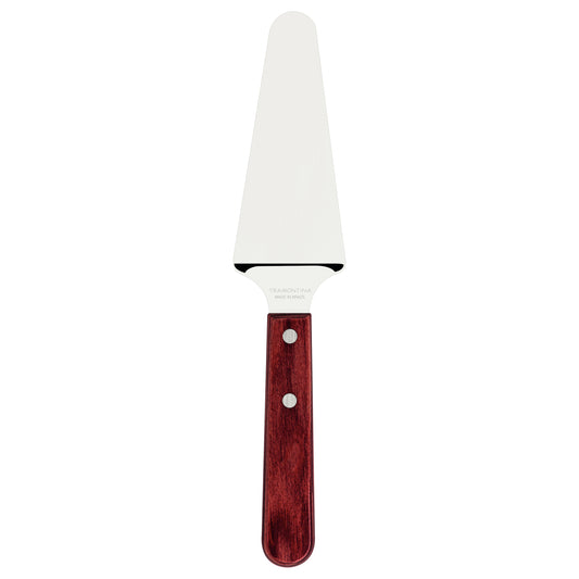 Tramontina Cake Spatula Stainless-Steel Blade 5" Treated Red Polywood Handle - 21163/175