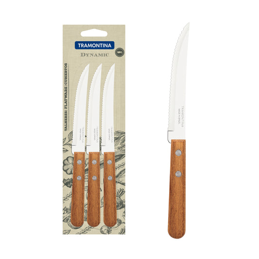 Tramontina Steak Knife 3pcs Set - 22300/305
