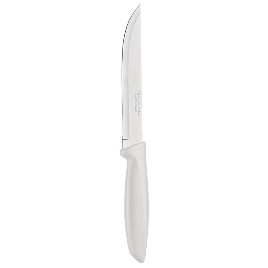 Tramontina Plenus Kitchen Knife 6" Stainless Steel Blade & Off White Polypropylene Handle - 23423/136
