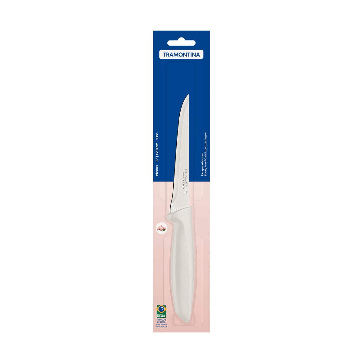 Boning Knife Plenus White Handle 5"- 23425/135