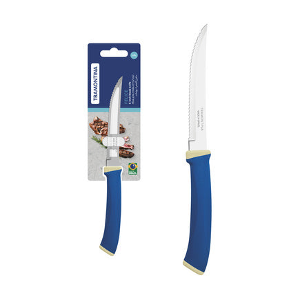 Tramontina Kitchen Knife Felice Blue 5.8 Inches- 23496/116